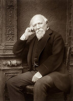 Portrait of Robert Browning